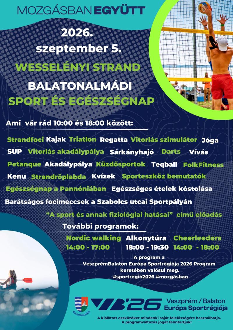 Balatonalmadi sport es egeszsegnap plakat - Balatonalmádi Város.jpg