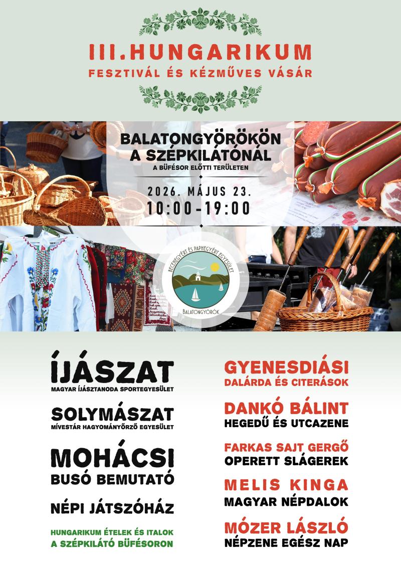 Hungarikum fesztivál meghívó plakát - Hírlevél Balatongyöröki.jpg